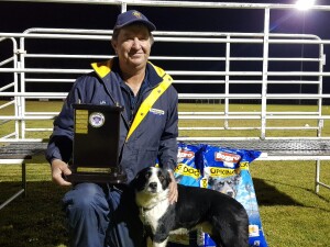 Milang Dog Trial Winner Anthony Ireland 2020